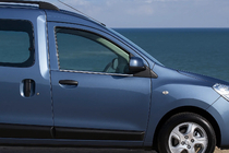 Renault Dokker 2013–2022 Logu apmales (2 gab., nerūsējošais tērauds) Carmos - turku teras foto 2