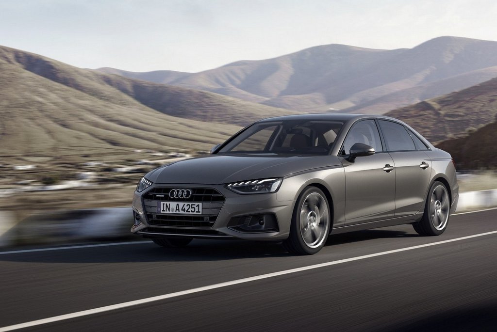 Audi A4 vidējā izmēra sedana apskats