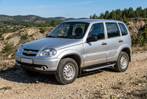 Chevrolet Niva 1998–2020 Sānu pakāpieni Fullmond (2 gab., alumīnijs) foto 1