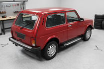 Chevrolet Niva 1998–2020 Sānu sliekšņi Line (2 gab., alumīnijs) foto 3