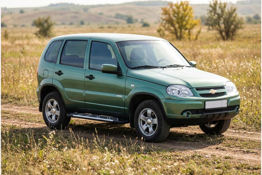Chevrolet Niva 1998–2020 Sānu sliekšņi Sunrise (2 gab., alumīnijs) Image