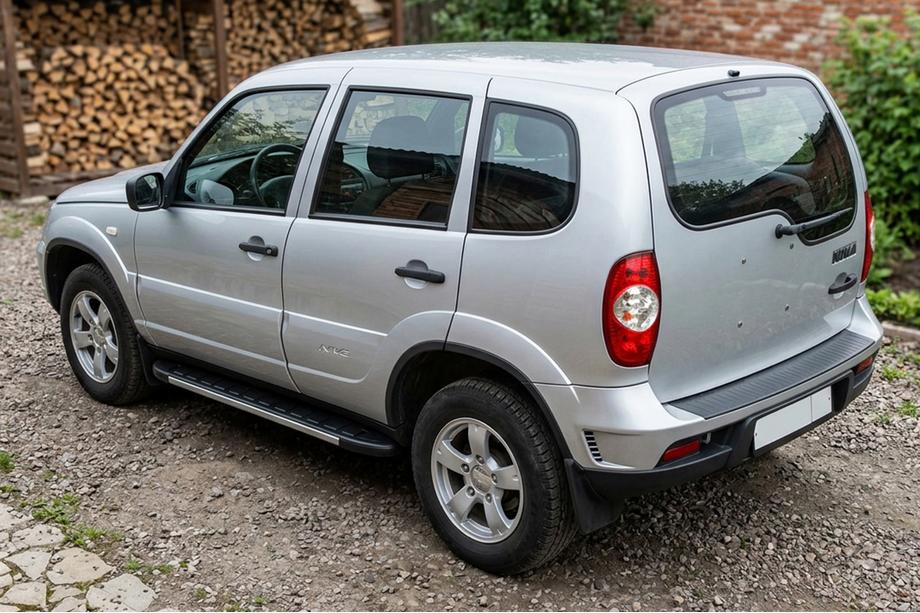 Chevrolet Niva 1998–2020 Sānu pakāpieni Duru (2 gab., alumīnijs) Image