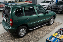 Chevrolet Niva 1998–2020 Sānu pakāpieni Maydos V1 (2 gab., alumīnijs) foto 1