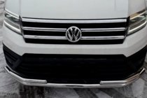 Volkswagen Crafter 2016– Priekšējais aizsargstienis ST085 (nerūsējošais tērauds) foto 3