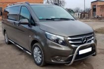 Mercedes Vito/V klase W447 2014– Bullbar WT006 (nerūsējošais tērauds) foto 1
