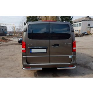 Aizmugurējais stūru aizsargstienis AK003 (nerūsējošais tērauds) foto 2