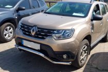 Dacia Duster 2018–2024 Priekšējais aizsargstienis WT008 (nerūsējošais tērauds) foto 7