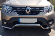 Renault Duster 2018–2024 Priekšējais aizsargstienis WT008 (nerūsējošais tērauds) foto 5