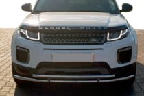 Range Rover Evoque 2012–2018 Priekšējais aizsargstienis ST014-1 (nerūsējošais tērauds) foto 1