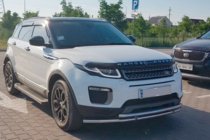 Range Rover Evoque 2012–2018 Priekšējais aizsargstienis ST014-1 (nerūsējošais tērauds) foto 2