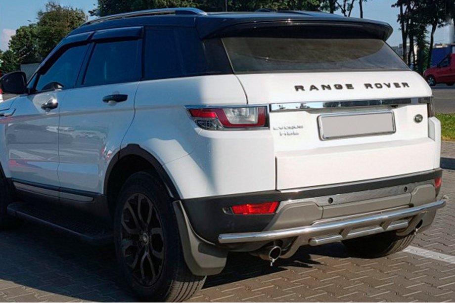 Range Rover Evoque 2012–2018 Aizmugurējais aizsargloks AK005-1 (nerūsējošais tērauds) Image