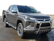 Mitsubishi L200 2015–2024 Priekšējais aizsargstienis WT003-Special (nerūsējošais tērauds) foto 1