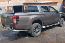 Fiat Fullback 2016– Aizmugures aizsargstienis AK005 (nerūsējošais tērauds) foto 4