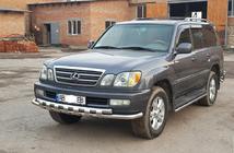 Lexus LX470 1998–2007 Priekšējais aizsargs ST015 (nerūsējošais tērauds) foto 6