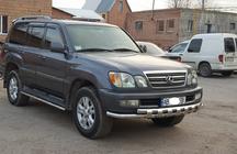 Lexus LX470 1998–2007 Priekšējais aizsargs ST015 (nerūsējošais tērauds) foto 3