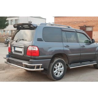 Aizmugurējais aizsargstienis AK009-15 (nerūsējošais tērauds) Lexus LX470 1998–2007 foto 3