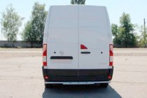 Renault Master 2011–2023 Aizmugurējais aizsargloks AK008 (nerūsējošais tērauds) foto 2