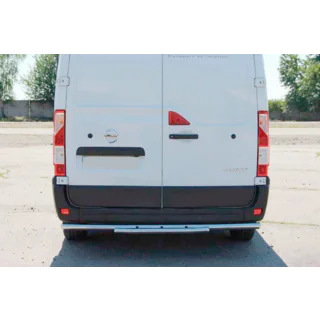 Aizmugurējais aizsargloks AK008 (nerūsējošais tērauds) Opel Movano 2010–2021 foto 3