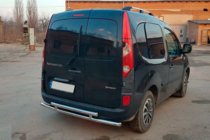 Mercedes Citan 2013–2021 Aizmugurējais aizsargstienis AK002-2 (nerūsējošais tērauds) foto 3