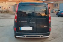 Renault Kangoo 2008–2020 Aizmugurējais aizsargstienis AK002-2 (nerūsējošais tērauds) foto 2