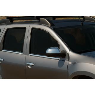 Spoguļu uzlikas variants 1 (2 gab., nerūsējošais tērauds) Dacia Duster 2008–2018 foto 1