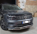Volkswagen Tiguan 2016–2023 Priekšējais aizsargstienis ST016 (nerūsējošais tērauds) foto 3
