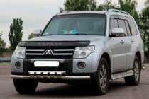 Mitsubishi Pajero Wagon IV 2006–2021 Priekšējais aizsargstienis ST015-13 (nerūsējošais tērauds) foto 3