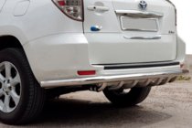 Toyota Rav 4 2006–2013 Aizmugures aizsargstienis AK005-15 (tikai EV, 2 gab., nerūsējošais tērauds) foto 1