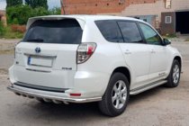 Toyota Rav 4 2006–2013 Aizmugures aizsargstienis AK005-15 (tikai EV, 2 gab., nerūsējošais tērauds) foto 2