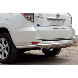 Aizmugures aizsargstienis AK005-15 (tikai EV, 2 gab., nerūsējošais tērauds) Toyota Rav 4 2006–2013 foto 1