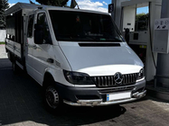 Mercedes Sprinter W901/902/903/904/905 1995–2006 Priekšējais aizsargstienis ST015-2 (nerūsējošais tērauds) foto 7