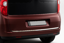 Opel Combo 2012–2018 Bagāžnieka vāka kantes uzlika (nerūsējošais tērauds) foto 1