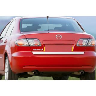 Bagāžnieka malas uzlika (nerūsējošā tērauda) Mazda 6 2003–2008 foto 1