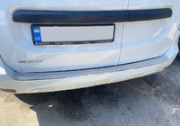 Renault Dokker 2013–2022 Aizmugurējā bufera uzlika Carmos (nerūsējošais tērauds) foto 1