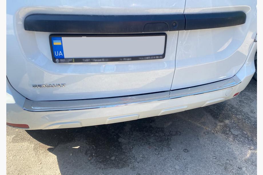 Renault Dokker 2013–2022 Aizmugurējā bufera uzlika Carmos (nerūsējošais tērauds) Image