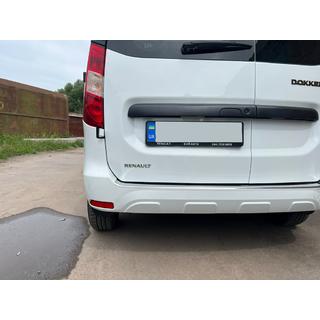 Aizmugurējā bufera uzlika Carmos (nerūsējošais tērauds) Dacia Dokker 2013–2022 foto 3