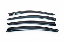 BMW 7. sērija F01/F02 2008–2015 Logu vēja deflektori F01 (4 gab., HIC) foto 2