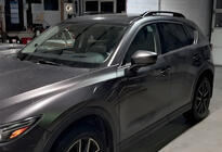 Mazda CX-5 2017–2025 Jumta reliņi Skyport Black (2 gab.) foto 1