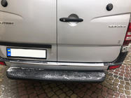 Mercedes Sprinter W906 2006–2018 Aizmugurējā bampera uzlika (Carmos V1, nerūsējošais tērauds) foto 3