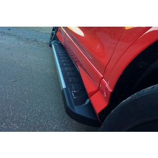 Sānu pakāpieni RedLine V1 (2 gab., alumīnijs) foto 1