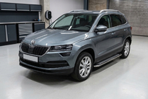 Skoda Karoq 2018– Sānu pakāpieni Maydos V2 (2 gab., alumīnijs/nerūsējošais tērauds) foto 1