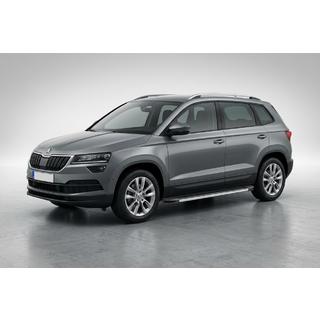 Sānu sliekšņi Maya V1 (2 gab., alumīnijs) Skoda Karoq 2018– foto 1