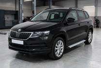Skoda Karoq 2018– Sānu sliekšņi Maya V2 (2 gab., alumīnijs) foto 1