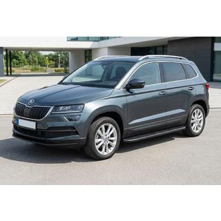 Sānu pakāpieni Bosphorus Black (2 gab., alumīnijs) Skoda Karoq 2018– foto 1