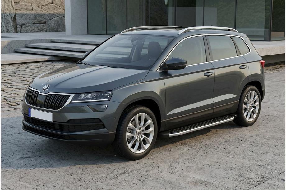 Skoda Karoq 2018– Sānu pakāpieni BlackLine (2 gab., alumīnijs) Image