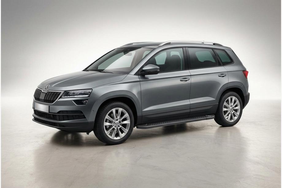 Skoda Karoq 2018– Sānu pakāpieni Allmond Black (2 gab., alumīnijs) Image