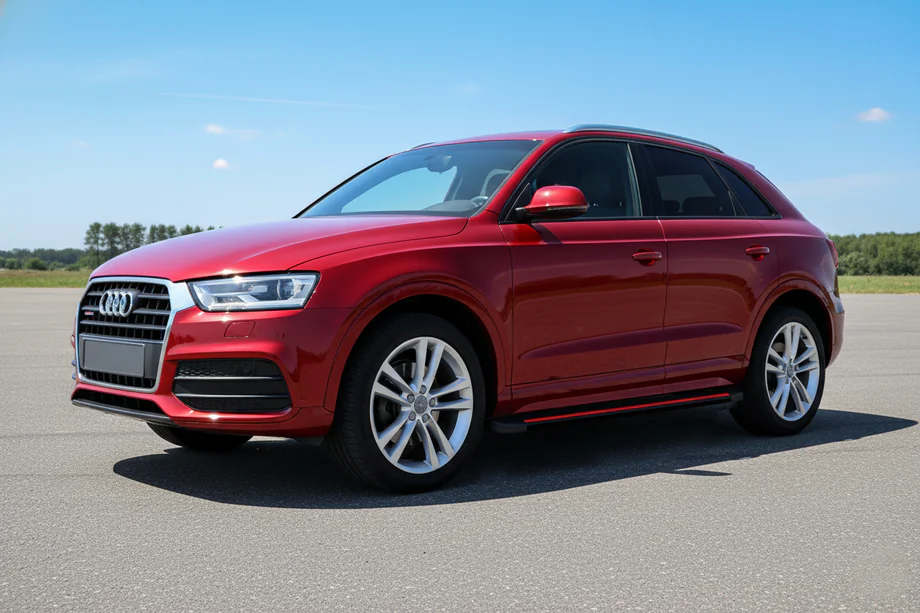 Audi Q3 2011–2019 Sānu pakāpieni Maya Red (2 gab., alumīnijs) Image