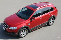 Chevrolet Captiva 2006–2019 Sānu pakāpieni Maya Red (2 gab., alumīnijs) 2006-2015 foto 1