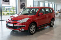 Citroen C-Crosser 2007–2013 Sānu pakāpieni Maya Red (2 gab., alumīnijs) foto 1