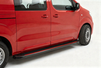 Citroen Jumpy/Dispatch 2017– Sānu pakāpieni Maya Red (2 gab., alumīnijs) foto 1